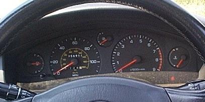 Dashboard, the boost gague in the top middle.